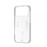 Tech21 iPhone 17 Pro Max Deksel EvoCrystal MagSafe Metallic Silver