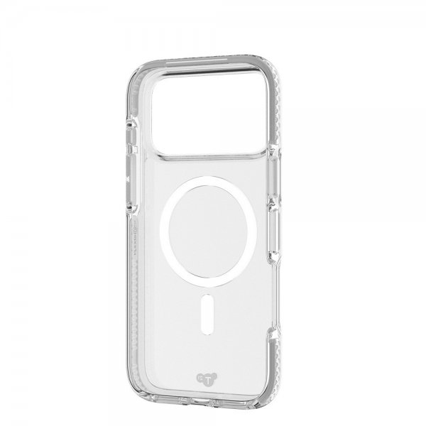 Tech21 iPhone 17 Pro Max Deksel EvoCrystal MagSafe Metallic Silver