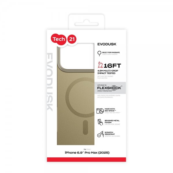 Tech21 iPhone 17 Pro Max Deksel EvoDusk MagSafe Copper