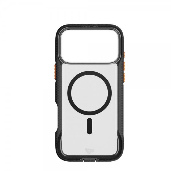 Tech21 iPhone 17 Pro Max Deksel EvoPro MagSafe Transparent Svart