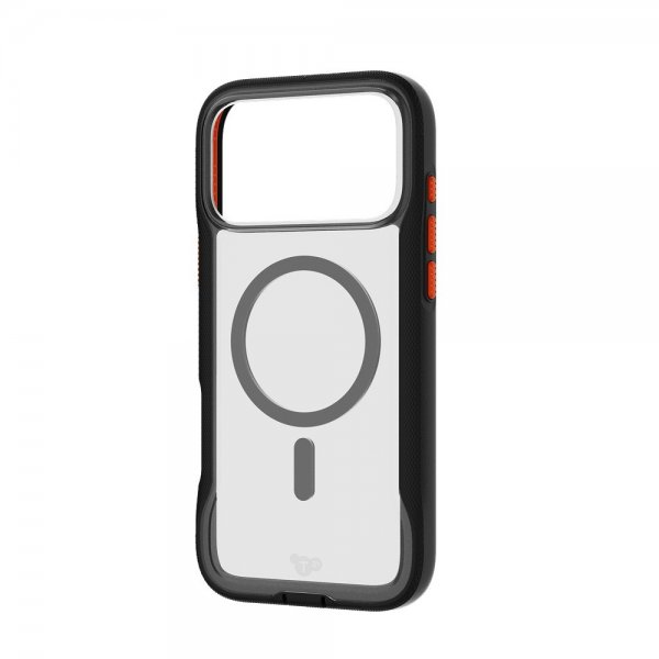 Tech21 iPhone 17 Pro Max Deksel EvoPro MagSafe Transparent Svart