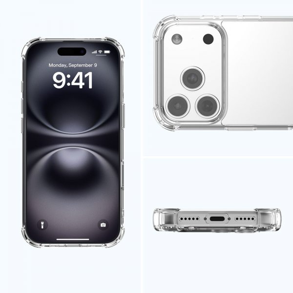 4smarts iPhone 17 Pro Max Deksel Ibiza MagSafe Transparent
