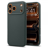 Spigen iPhone 17 Pro Max Deksel Liquid Air Abyss Green