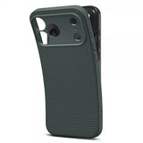 Spigen iPhone 17 Pro Max Deksel Liquid Air Abyss Green