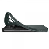 Spigen iPhone 17 Pro Max Deksel Liquid Air Abyss Green