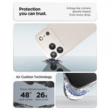 Spigen iPhone 17 Pro Max Deksel Liquid Air Natural Titanium