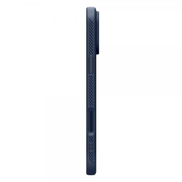 Spigen iPhone 17 Pro Max Deksel Liquid Air Navy Blue
