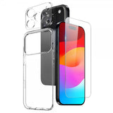 Northjo iPhone 17 Pro Max Deksel med Skjermbeskytter og Kamerabeskytter 3-i-1
