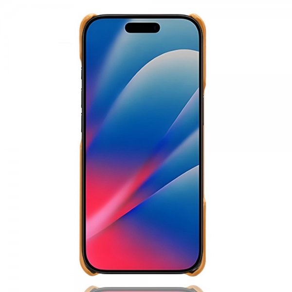 iPhone 17 Pro Max Deksel med To Kortlommer Lysebrun