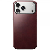 Nomad iPhone 17 Pro Max Deksel Modern Leather Case Horween Burgundy