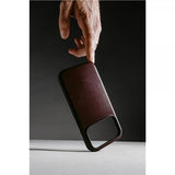 Nomad iPhone 17 Pro Max Deksel Modern Leather Case Horween Burgundy