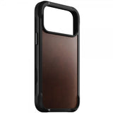 Nomad iPhone 17 Pro Max Deksel Rugged Leather Case Horween Rustic Brown