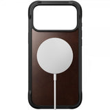 Nomad iPhone 17 Pro Max Deksel Rugged Leather Case Horween Rustic Brown