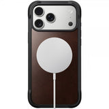 Nomad iPhone 17 Pro Max Deksel Rugged Leather Case Horween Rustic Brown