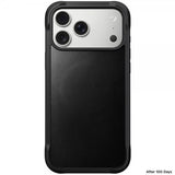 Nomad iPhone 17 Pro Max Deksel Modern Leather Case Horween Svart
