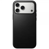 Nomad iPhone 17 Pro Max Deksel Modern Leather Case Svart