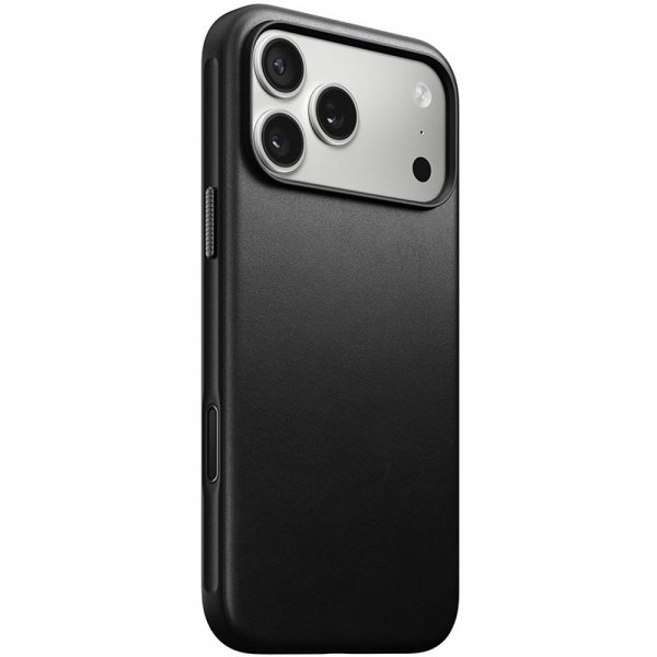 Nomad iPhone 17 Pro Max Deksel Modern Leather Case Svart