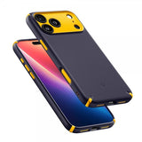 Spigen iPhone 17 Pro Max Deksel Nano Pop Hybrid MagFit Blueberry Navy