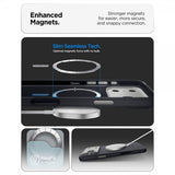 Spigen iPhone 17 Pro Max Deksel Nano Pop MagFit Black Sesame