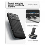Spigen iPhone 17 Pro Max Deksel Parallax S MagFit Matte Black