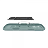Spigen iPhone 17 Pro Max Deksel Parallax S MagFit Sage Green