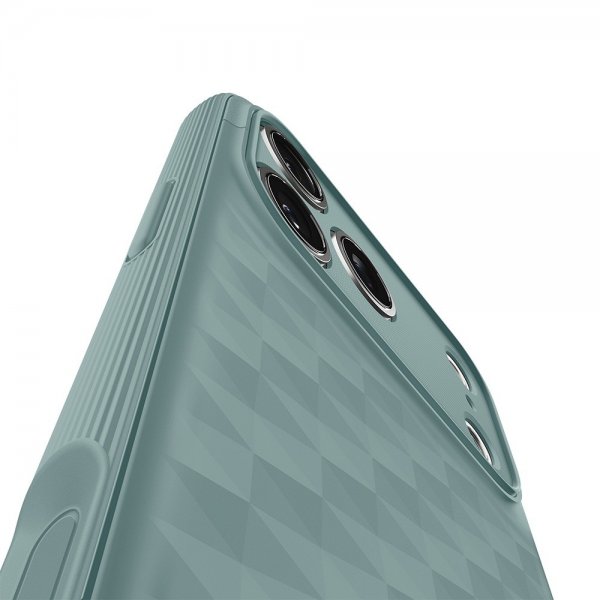 Spigen iPhone 17 Pro Max Deksel Parallax S MagFit Sage Green
