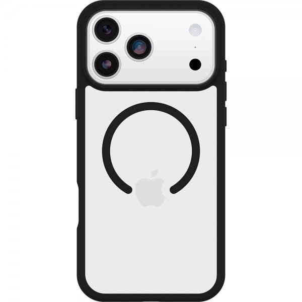 Otterbox iPhone 17 Pro Max Deksel React MagSafe Black Crystal