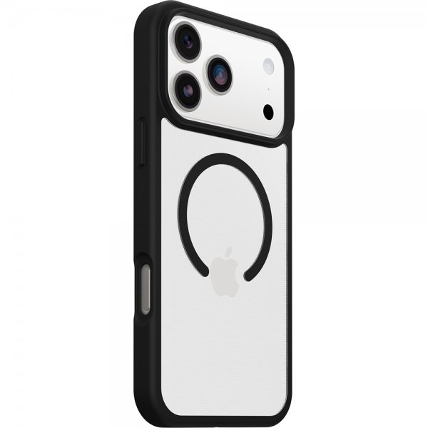 Otterbox iPhone 17 Pro Max Deksel React MagSafe Black Crystal