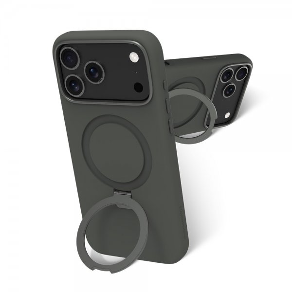 dbramante1928 iPhone 17 Pro Max Deksel Roskilde MagSafe Kickstand ICON Forest Shadow