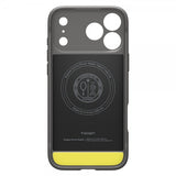 Spigen iPhone 17 Pro Max Deksel Rugged Armor MagFit Marble Gray