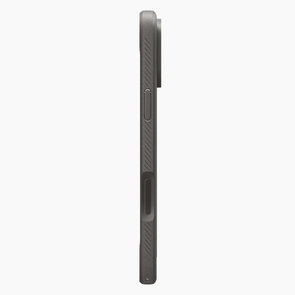 Spigen iPhone 17 Pro Max Deksel Rugged Armor MagFit Marble Gray