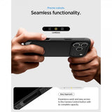 Spigen iPhone 17 Pro Max Deksel Rugged Armor MagFit Matte Black