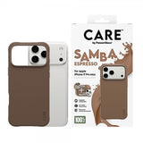 CARE by PanzerGlass iPhone 17 Pro Max Deksel Samba MagSafe Espresso