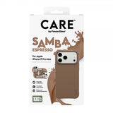 CARE by PanzerGlass iPhone 17 Pro Max Deksel Samba MagSafe Espresso
