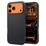 Spigen iPhone 17 Pro Max Deksel Silicone Fit MagFit Svart