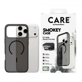 CARE by PanzerGlass iPhone 17 Pro Max Deksel Smokey MagSafe Svart