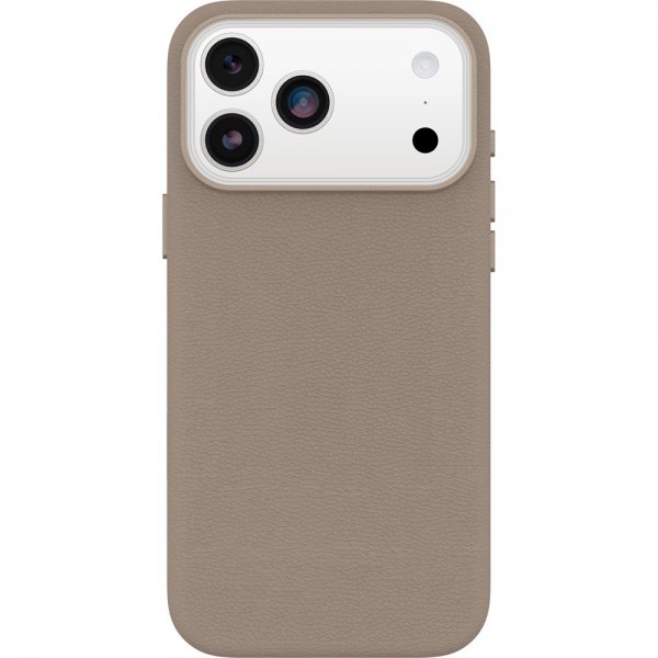 Otterbox iPhone 17 Pro Max Deksel Symmetry Cactus Leather MagSafe Grey Comfort