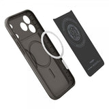 Spigen iPhone 17 Pro Max Deksel Thin Fit MagFit Gunmetal