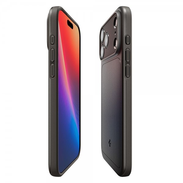 Spigen iPhone 17 Pro Max Deksel Thin Fit MagFit Gunmetal