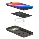 Spigen iPhone 17 Pro Max Deksel Thin Fit MagFit Gunmetal
