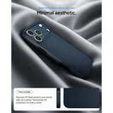Spigen iPhone 17 Pro Max Deksel Thin Fit MagFit Metal Slate