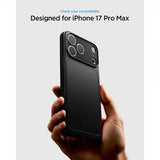 Spigen iPhone 17 Pro Max Deksel Thin Fit MagFit Svart