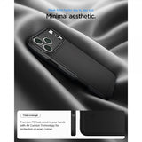 Spigen iPhone 17 Pro Max Deksel Thin Fit MagFit Svart