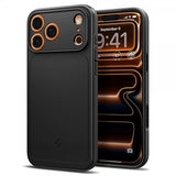 Spigen iPhone 17 Pro Max Deksel Thin Fit MagFit Svart
