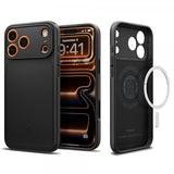 Spigen iPhone 17 Pro Max Deksel Thin Fit MagFit Svart