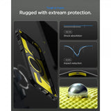 Spigen iPhone 17 Pro Max Deksel Tough Armor T MagFit Gunmetal