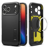 Spigen iPhone 17 Pro Max Deksel Tough Armor T MagFit Svart