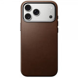 Nomad iPhone 17 Pro Max Deksel Traditional Leather Case Brun