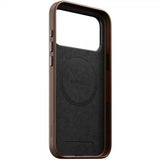 Nomad iPhone 17 Pro Max Deksel Traditional Leather Case Brun