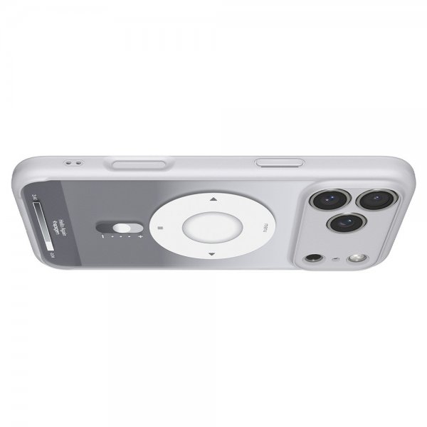 Spigen iPhone 17 Pro Max Deksel Ultra Hybrid Classic MagFit Sølv